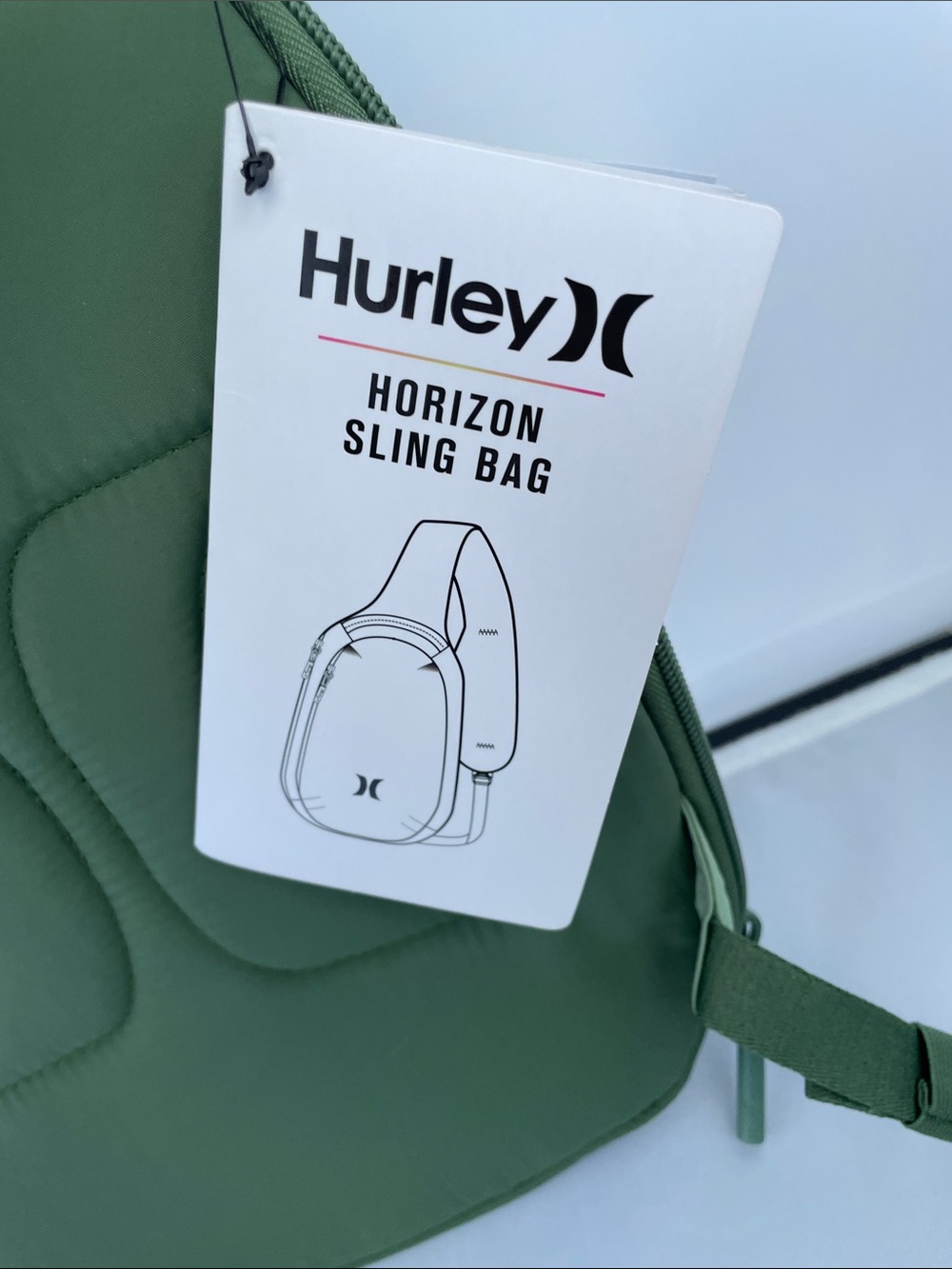 Hurley Sling Bag, Palm green - Picture 12 of 14